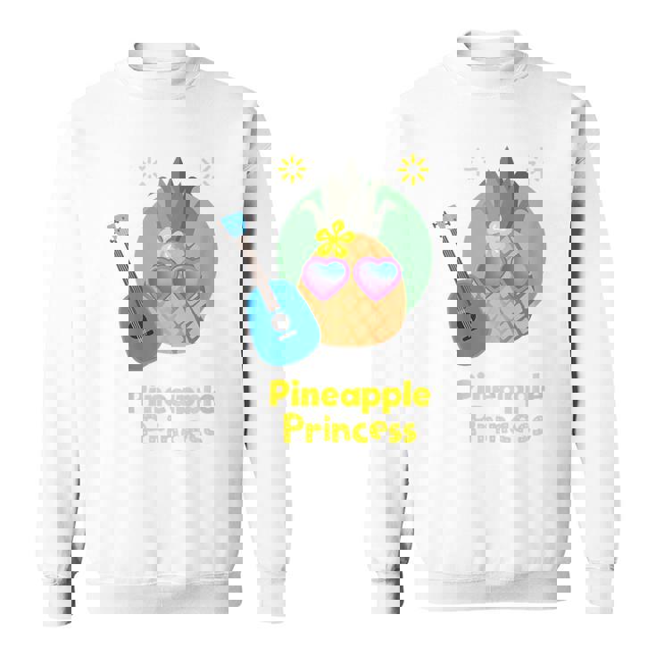パイナップルプリンセス ウクレレギフト スウェットシャツ