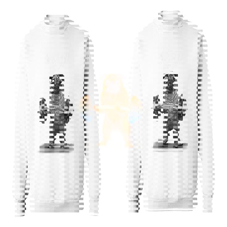 パグ の 筋トレ ついてこれないなら家に帰れ いぬ 犬 スウェットシャツ