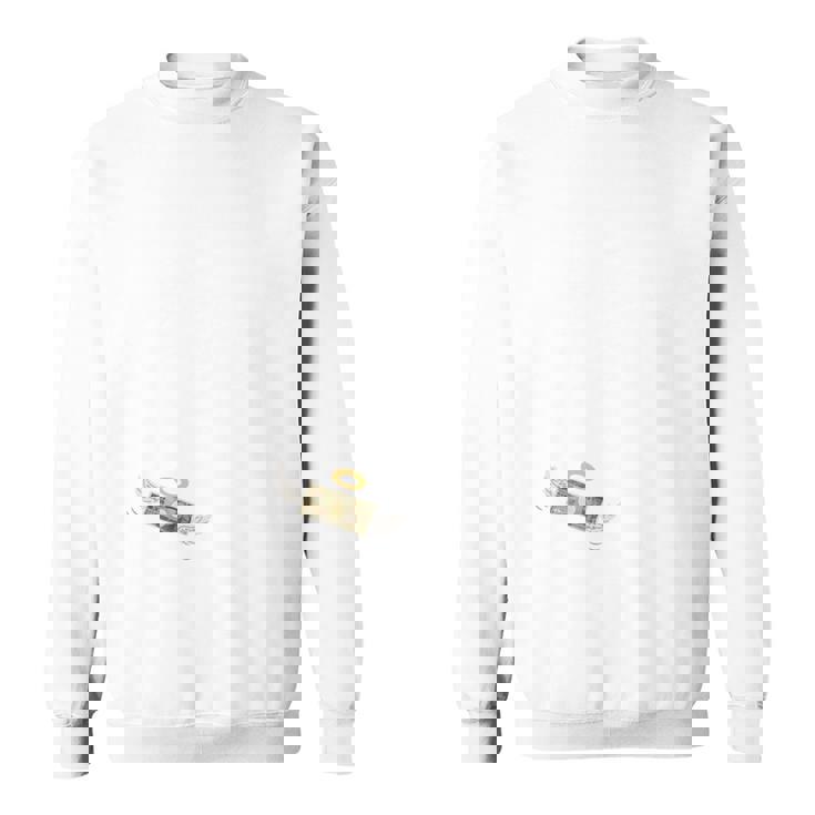 パチンコで 一万去ってまた一万 ダジャレ もじり 親父ギャグ ギャグ ネタ 川柳 パチンコ好き ジョーク 面白い ネタ 長袖tシャツ スウェットシャツ