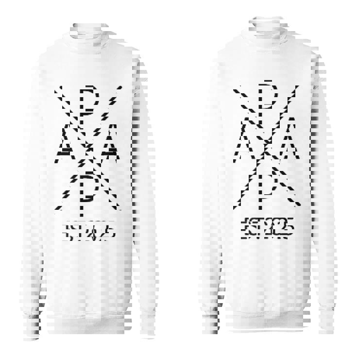 パパ 2025 ファーザー・トゥ・ビー2025 プラウド・パパ 2025 スウェットシャツ