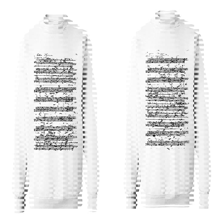 パルティータ ホ長調 ガヴォッテ ソロ ヴァイオリン ヨハン・セバスティアン・バッハ スウェットシャツ