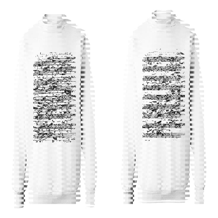 パルティータロ短調ソロヴァイオリンヨハン・セバスティアン・バッハ スウェットシャツ