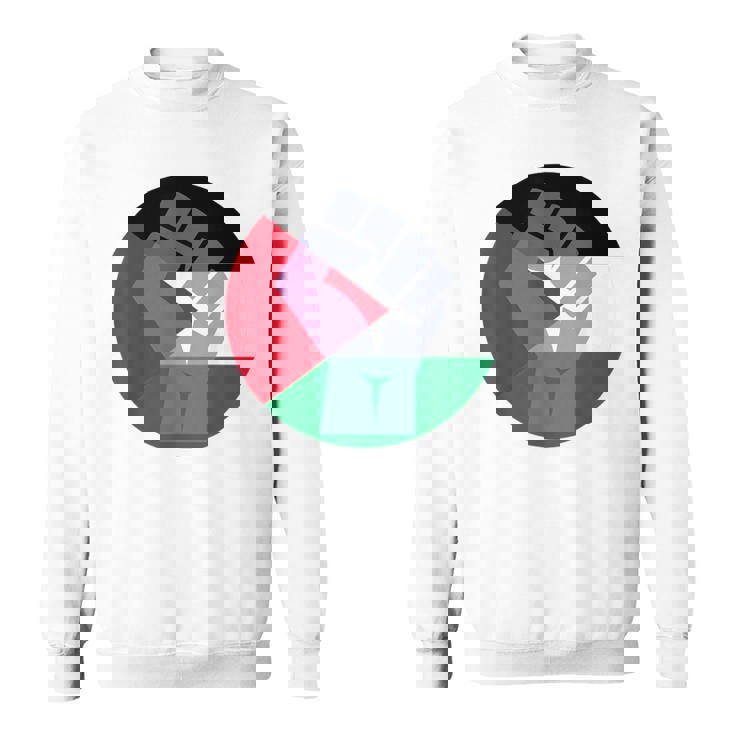 パレスチナ製フリーパレスチナスタンド スウェットシャツ