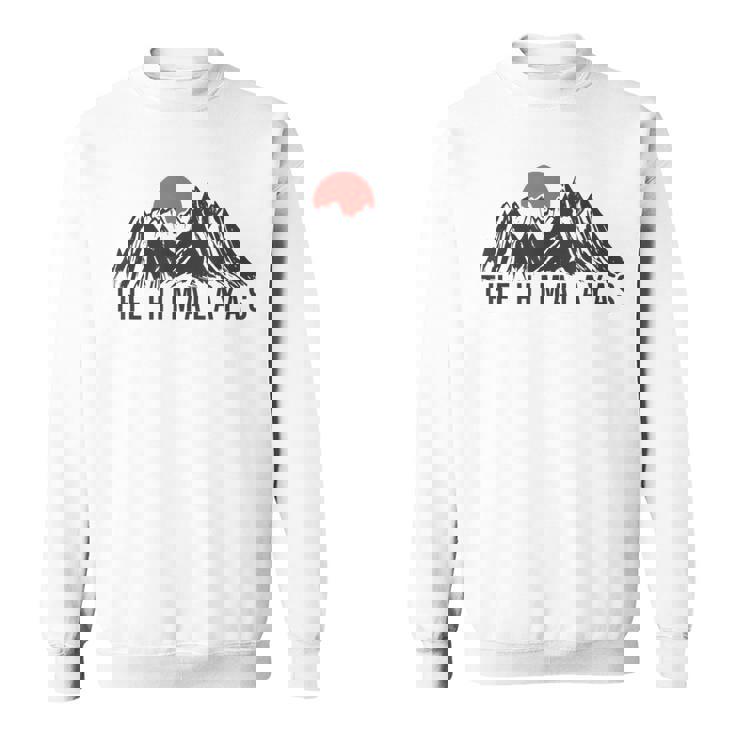 ヒマラヤ ネパール ブータン インド エベレスト スウェットシャツ