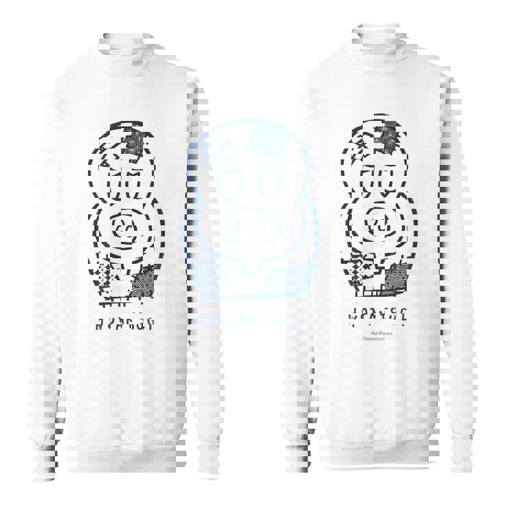 ヒョウタンツギ 和柄パッチ Ctezuka Productions スウェットシャツ