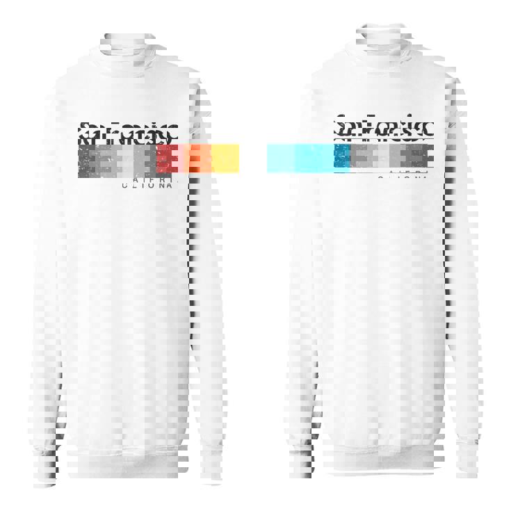 ビンテージサンフランシスコカリフォルニア1980年代レトロデザインtシャツ スウェットシャツ