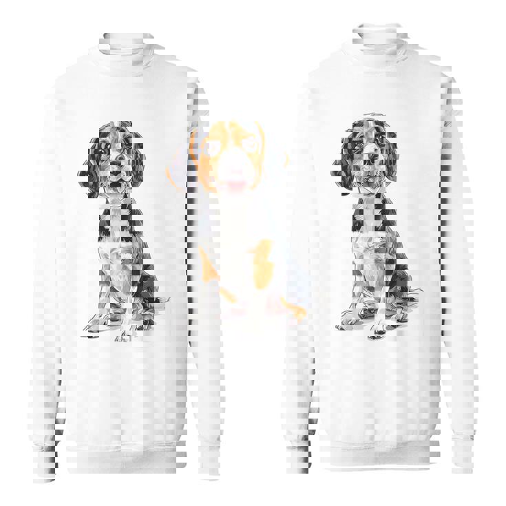 ビーグル 犬 モチーフ ペット イラスト ビーグル スウェットシャツ