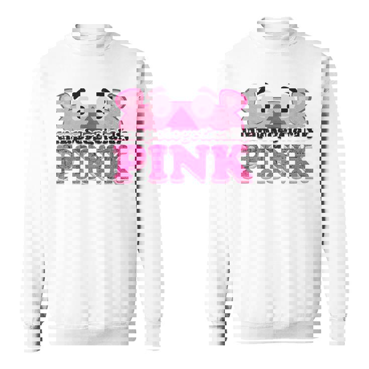 ピンクパンサー Unapologeically ピンク スウェットシャツ