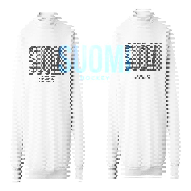 フィンランド スオミ ホッケー アンティーク調 ヴィンテージ レトロ スウェットシャツ