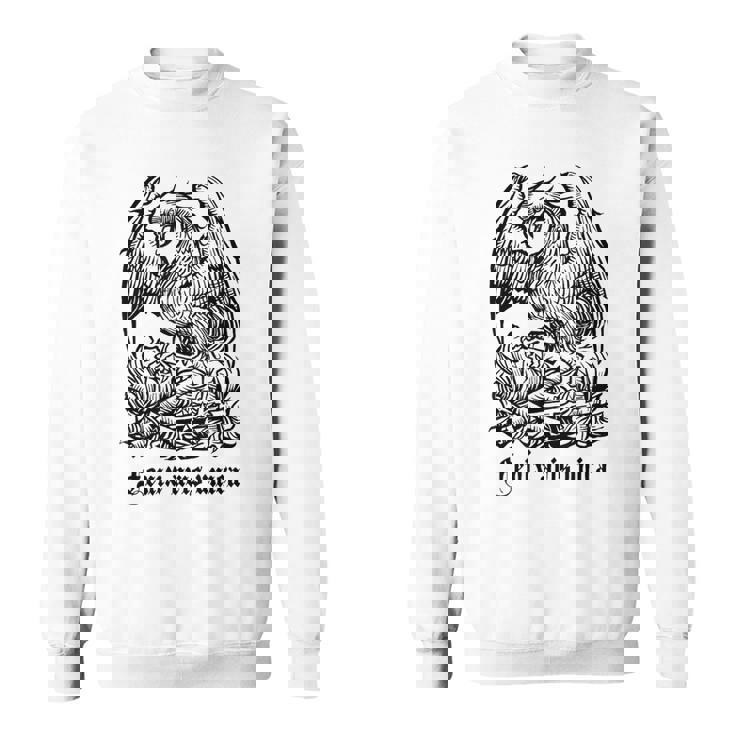 フェニックス。神話の鳥。灰から生まれ変わる。 スウェットシャツ