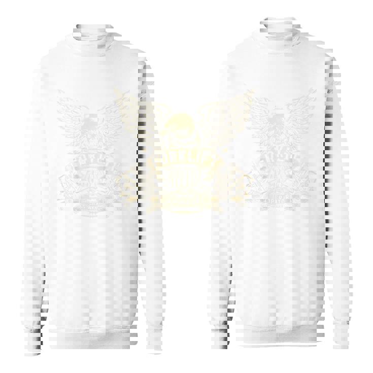 フォークリフトオペレーター アメリカンイーグル フォークリフトドライバー バックプリント スウェットシャツ