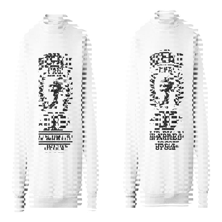 フットボール選手 お父さんみたいな 普通のお父さん ただクーラー スウェットシャツ