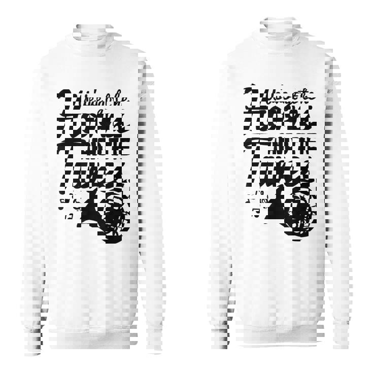 フレンチホルン ダブルホルン スウェットシャツ