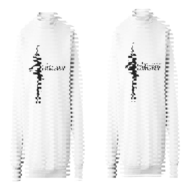 ブラックスワンレイクバレエバレリーナポワントダンスダンサーグラフィック スウェットシャツ