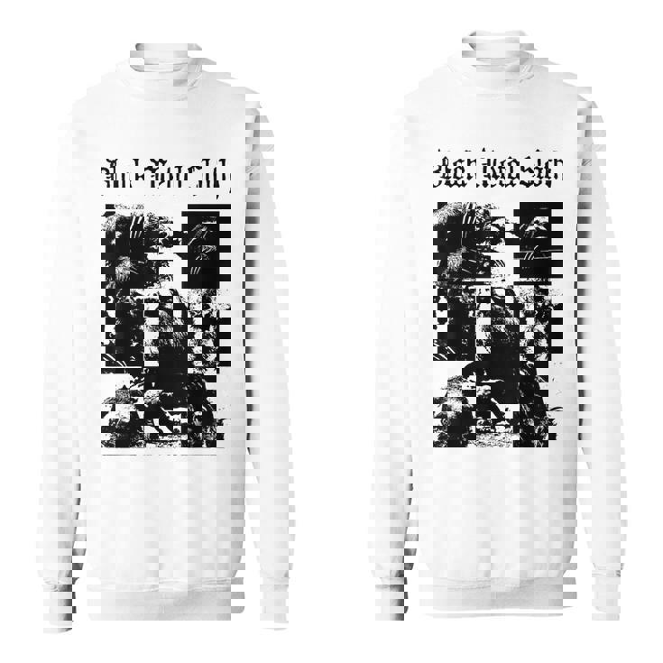 ブラックメタル ナマケモノ 笑える 邪悪 フェス バンド コンサート Metalloth Music スウェットシャツ