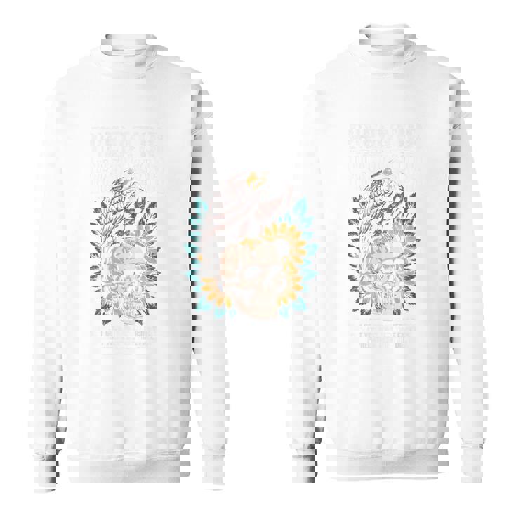 プレデター イーグル スカル ひまわり パワー 死 獲物 引用 スウェットシャツ