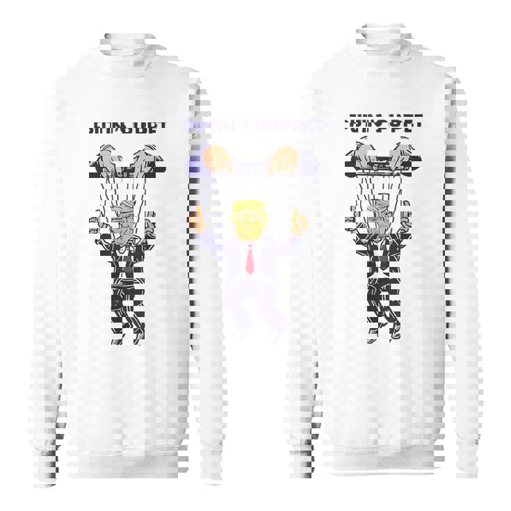 プーチンの操り人形トランプはロシアの資産政治パロディです スウェットシャツ