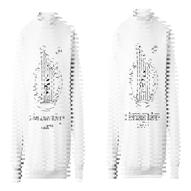 ヘルマンハープ・黒ロゴ スウェットシャツ