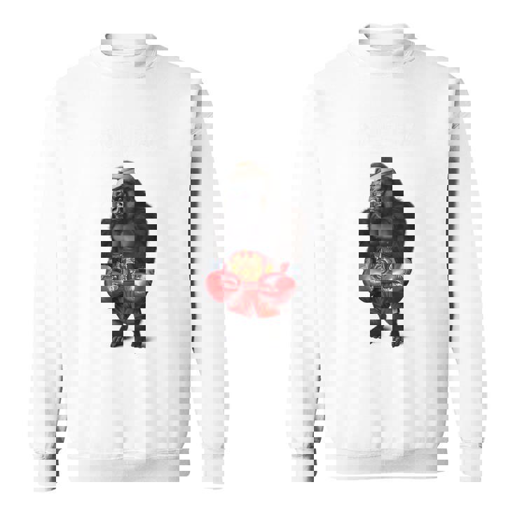 ボクシング チャンピオン ゴリラ ボクサーファイター スウェットシャツ