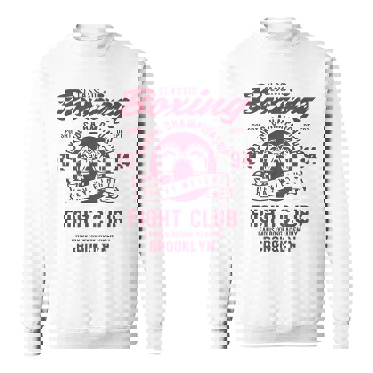 ボクシングクラシックヘビー級ファイトクラブ名門アカデミーボクシング スウェットシャツ