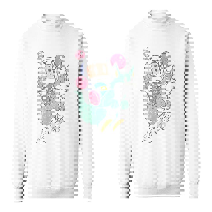 ボンバーマン キャラクター スーパー 1993 レトロ ゲーマー スペース クラシック 長袖tシャツ スウェットシャツ