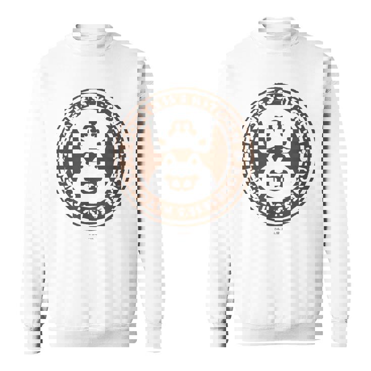 ボンレス犬とボンレス猫 ロゴ スウェットシャツ