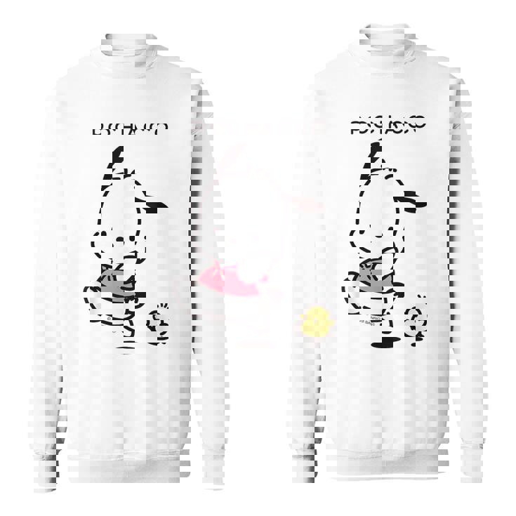 ポチャッコ ランニング ダークカラー スウェットシャツ