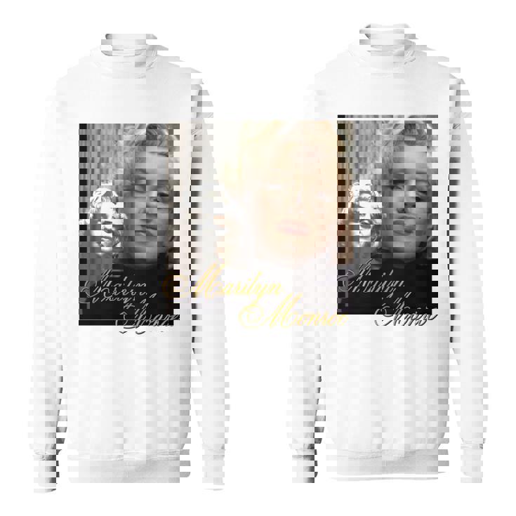 マリリンモンロー_004 長袖tシャツ スウェットシャツ