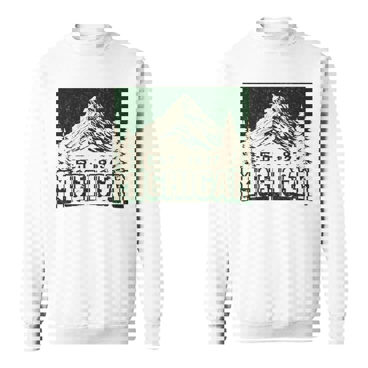 ミシガン 長袖tシャツ スウェットシャツ