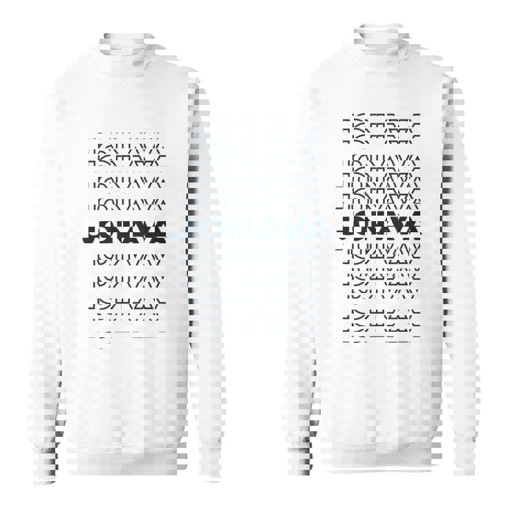 ミニマリストシティ リトアニアモダンジョナバ スウェットシャツ