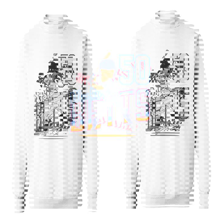 ムーキー・ベッツ ロサンゼルス・ビーチ名 Mlb選手 スウェットシャツ