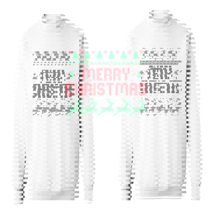 メリー・クリスマス スウェットシャツ