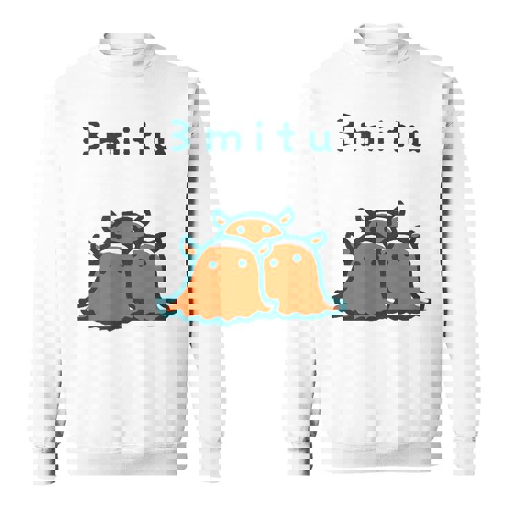 メンダコちゃん 3 Mitu スウェットシャツ