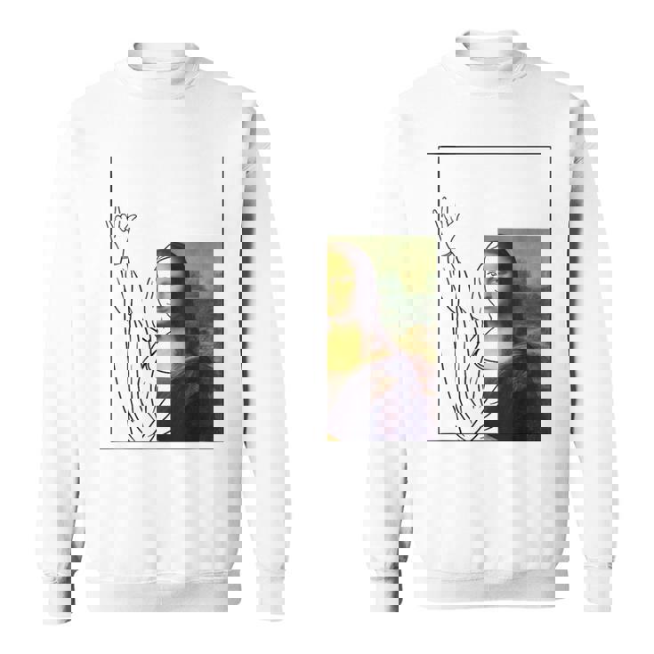 モナリザ 芸術愛好家 芸術好き 古典美術史 スウェットシャツ