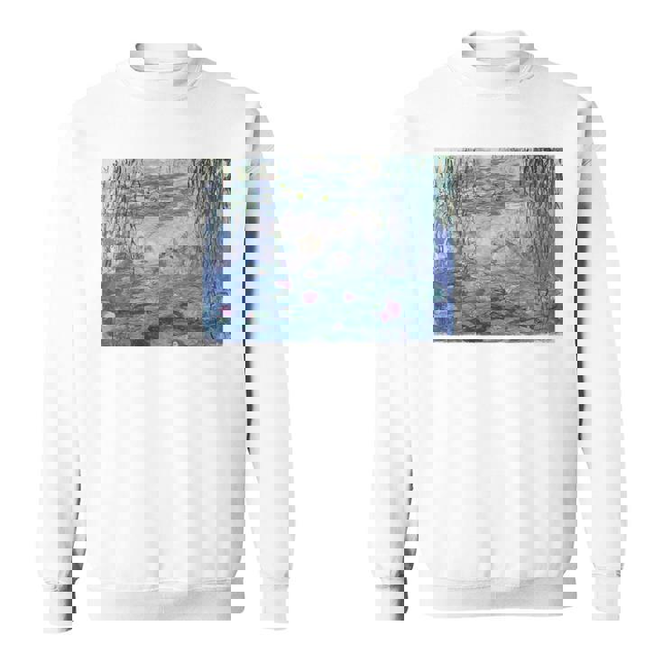 モネ 睡蓮 スウェットシャツ