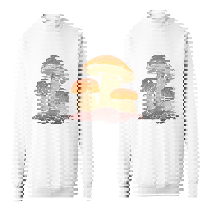 モレル茸 長袖tシャツ スウェットシャツ