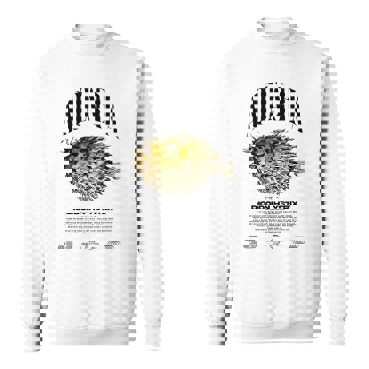 ヤマアラシ フグ 魚飼い モダンストリートウェア スウェットシャツ