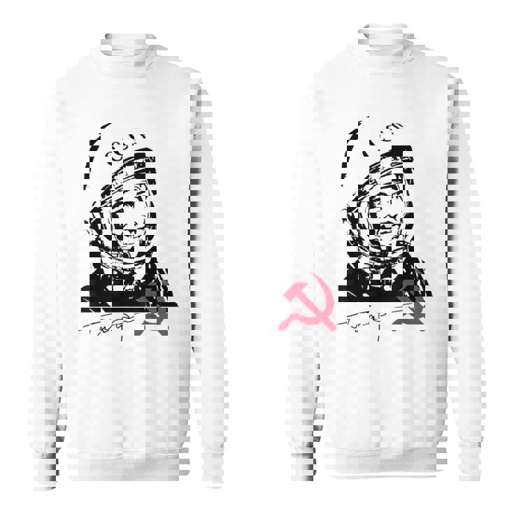 ユーリ・ガガーリン ソ連ロスコスモス コスモノート スウェットシャツ