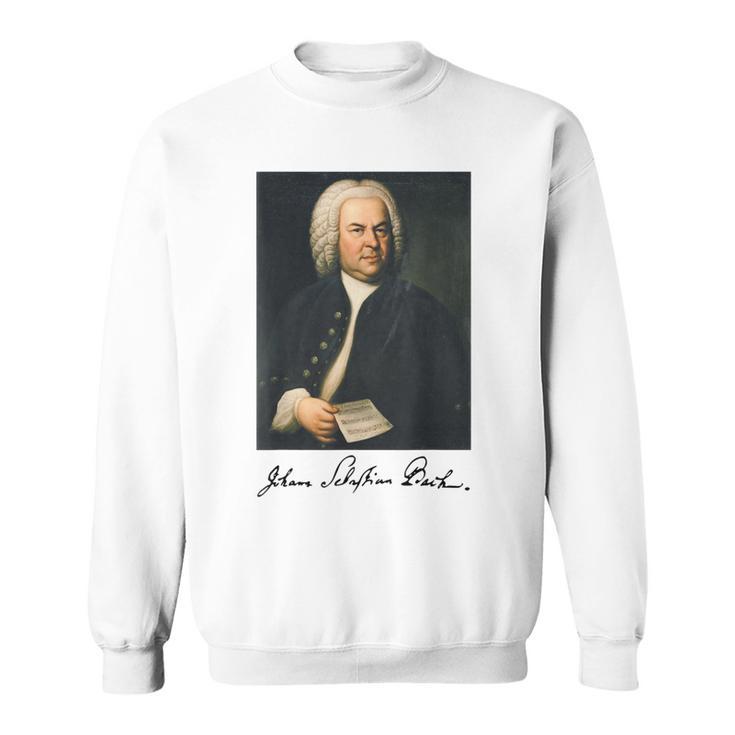 ヨハン・セバスティアン・バッハ 作曲家 クラシック音楽 Bach Composer Classical Music スウェットシャツ
