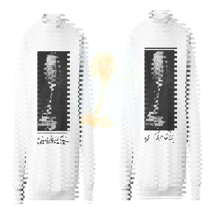 ヨハン・セバスティアン・バッハ 作曲家 クラシック音楽 Bach Composer Classical Music スウェットシャツ