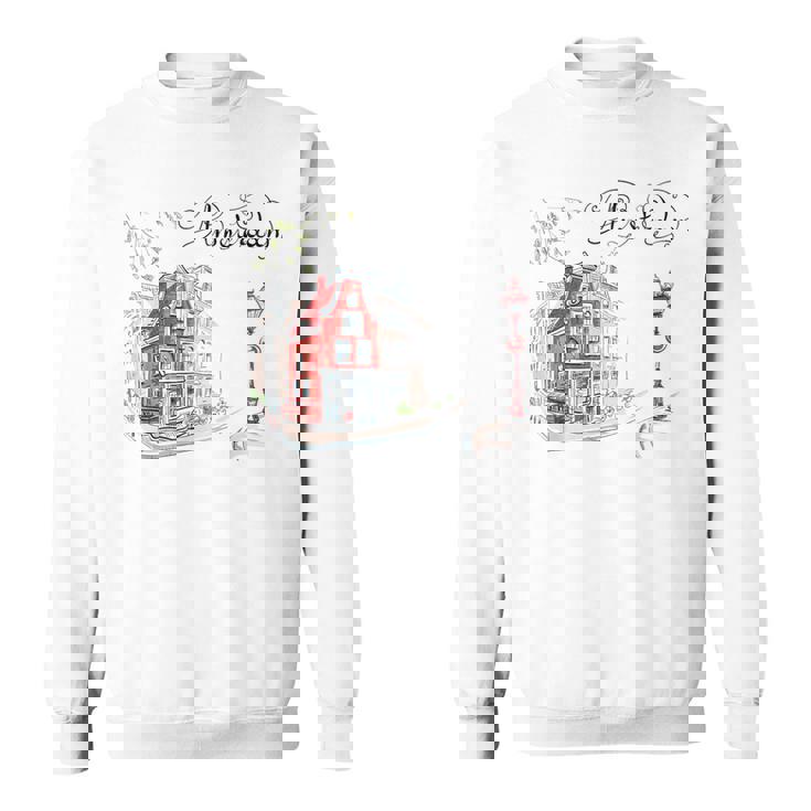 ヨーロッパ オランダ オランダ アムステルダム バケーション お土産 スウェットシャツ