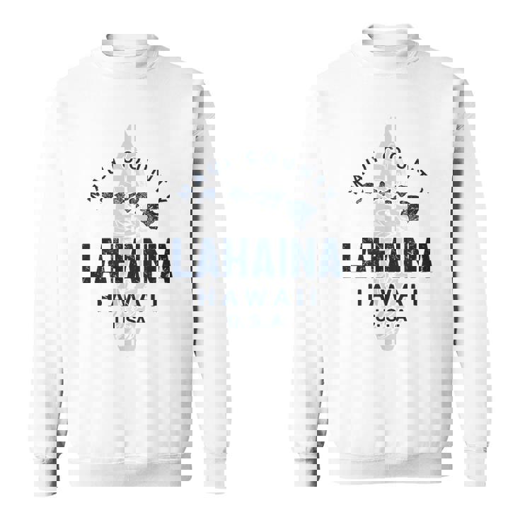 ラハイナ マウイ ハワイ ヴィンテージ ハワイ諸島 サーフ スウェットシャツ