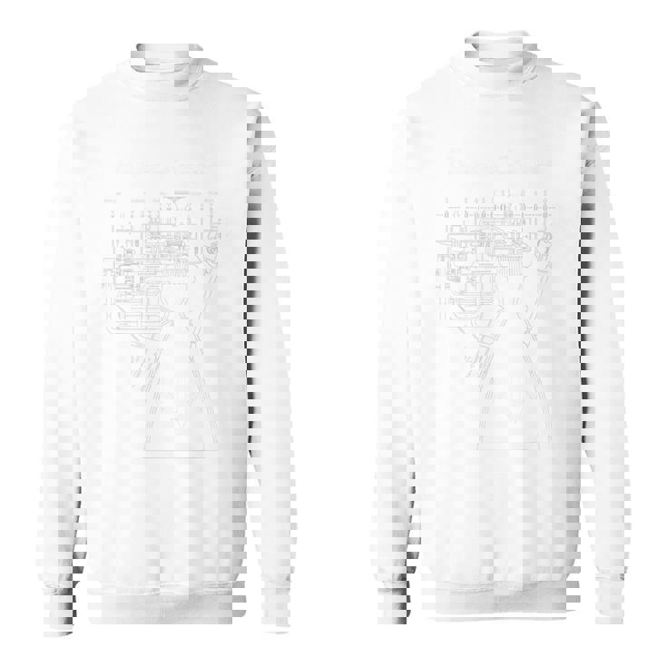 ラプターエンジンの設計図 スウェットシャツ