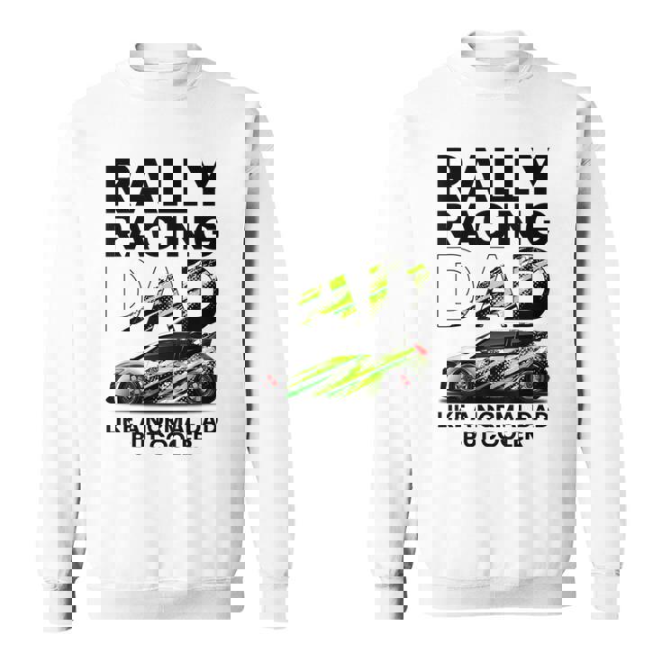 メンズ ラリーレース 父 ファニー ラリーカー レーシング お父さん スウェットシャツ