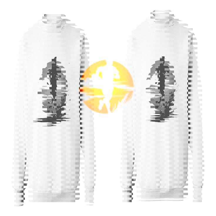 ランニング・ガイ・グラフィック・アスレティックス スウェットシャツ