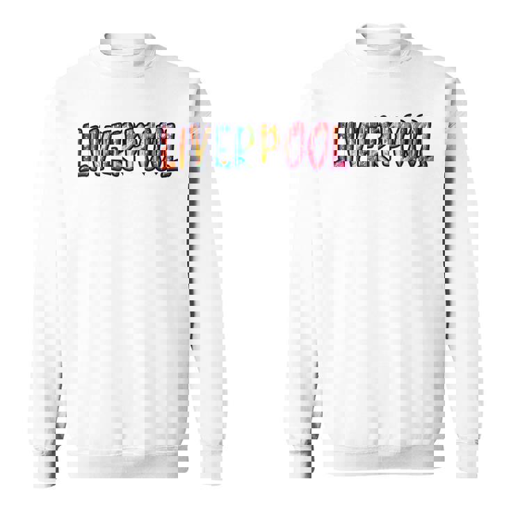 リバプールイングランド リバプールグラフィック スウェットシャツ