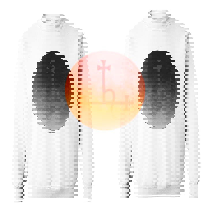 リリス シギル 月 血 鬼 長袖tシャツ スウェットシャツ