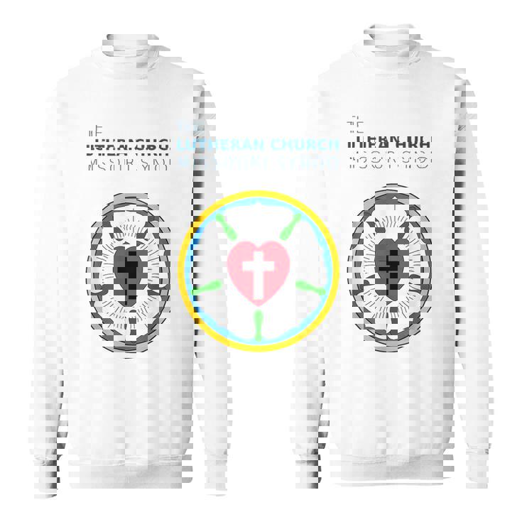 ルーテル教会 ミズーリ州会議 Lcms ローズシールロゴ スウェットシャツ