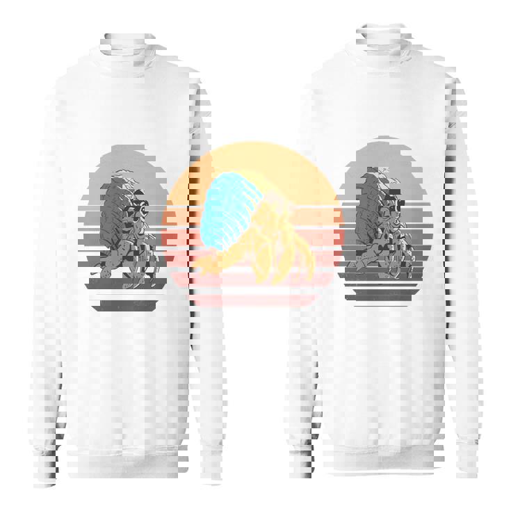 レトロ I Travel Toee ヤドカリ ヴィンテージ ヤドカリ 好き 長袖tシャツ スウェットシャツ