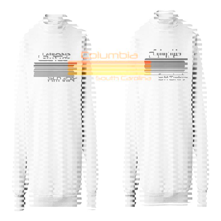 レトロ コロンビア サウスカロライナ 長袖tシャツ スウェットシャツ